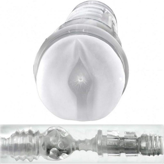 Мастурбатор FLESHLIGHT CRYSTAL ICE, анус, прозрачный 19020